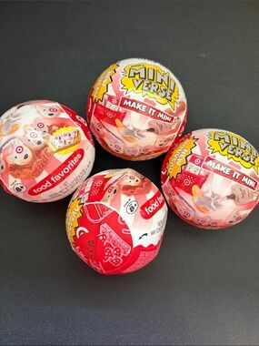 Miniverse target Make It Mini! Surprise Food Favorites Balls - Red